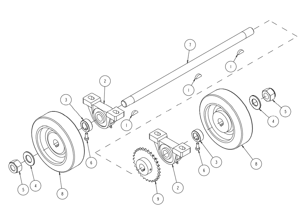 Section 15 Diagram and Parts List for MK-3020V 166447-20 MK Diamond Concrete Saw